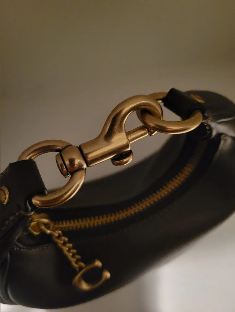 Coach Jonie Bag in Maple Glovetanned Leather NWT